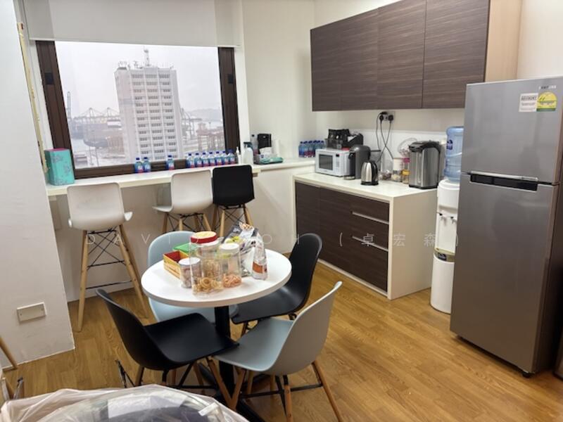 Excellent Seaview Fitted Office, Tanjong Pagar, , 2,895 sqft, Office For Rent, by David Toh (卓宏森), 500020491 - Kitchen - CommercialGuru.com.sg