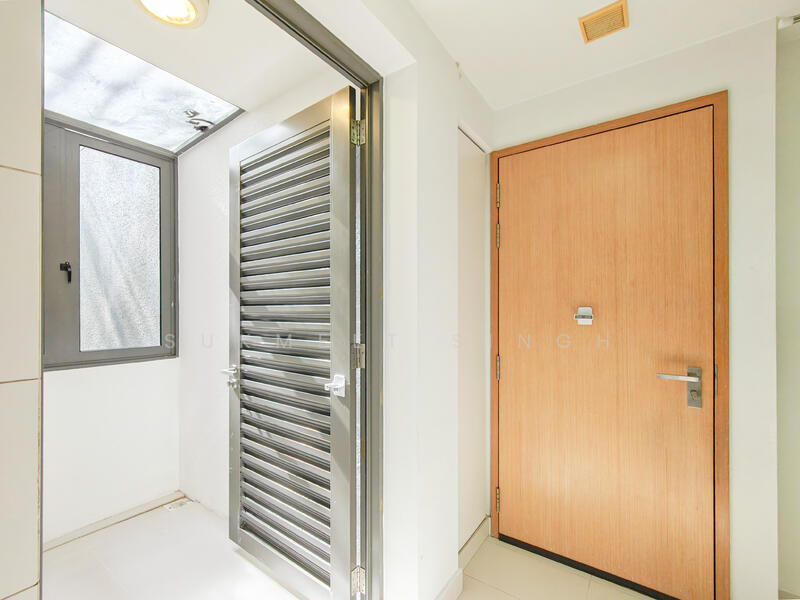 Yard and Back Entrance