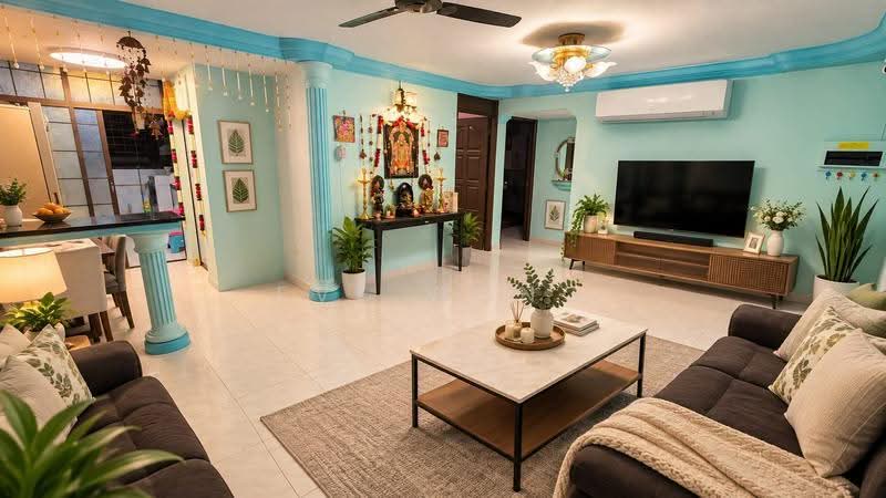 690 Hougang Street 61, 690 Hougang Street 61, Hougang / Punggol / Sengkang, 3 Bedrooms, 904 sqft, HDB Flat For Sale, by Eve Wong, 500020797 - Living Room - PropertyGuru.com.sg