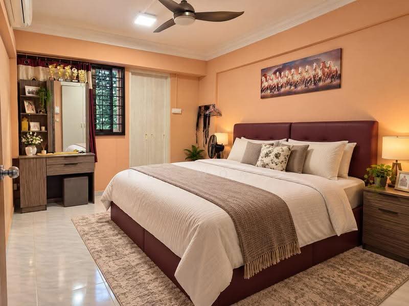 690 Hougang Street 61, 690 Hougang Street 61, Hougang / Punggol / Sengkang, 3 Bedrooms, 904 sqft, HDB Flat For Sale, by Eve Wong, 500020797 - Bedroom - PropertyGuru.com.sg