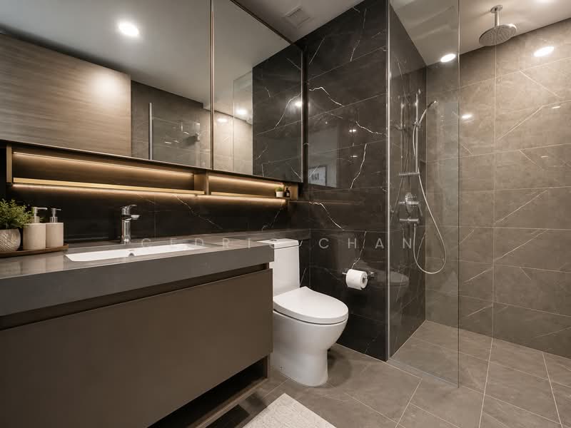 The Florence Residences, 93 Hougang Avenue 2, 2 Bedrooms, 624 sqft, Condominium For Sale, by Cedric Chan, 500020816 - Bathroom - PropertyGuru.com.sg