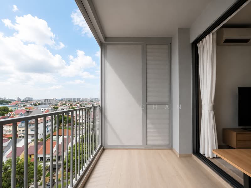 The Florence Residences, 93 Hougang Avenue 2, 2 Bedrooms, 624 sqft, Condominium For Sale, by Cedric Chan, 500020816 - Balcony - PropertyGuru.com.sg