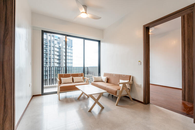 Lentor Modern, 3 Lentor Central, 2 Bedrooms, 678 sqft, Condominium For Rent, by Kieran Koh, 500020994 - Living Room - PropertyGuru.com.sg