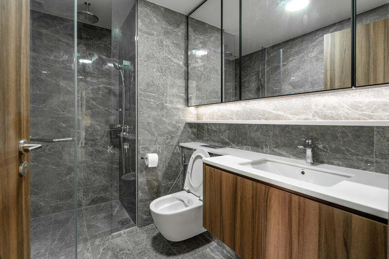 Lentor Modern, 3 Lentor Central, 2 Bedrooms, 678 sqft, Condominium For Rent, by Kieran Koh, 500020994 - Bathroom - PropertyGuru.com.sg
