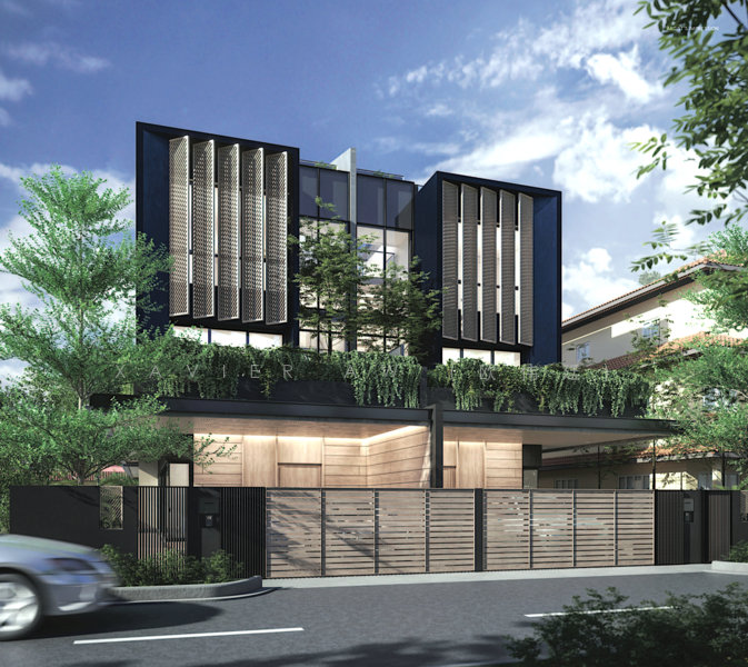 Brand New Semi-D @ Palm Avenue - Upper East Coast Road (D15) Semi-Detached House For Sale at S$ 8,980,000 | PropertyGuru Singapore - Exterior