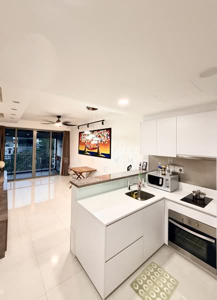 Ripple Bay, 10 Pasir Ris Link, 2 Bedrooms, 764 sqft, Condominium For Sale, by Terry Kho H E, 500021220 - Kitchen Area & Living Room - PropertyGuru.com.sg