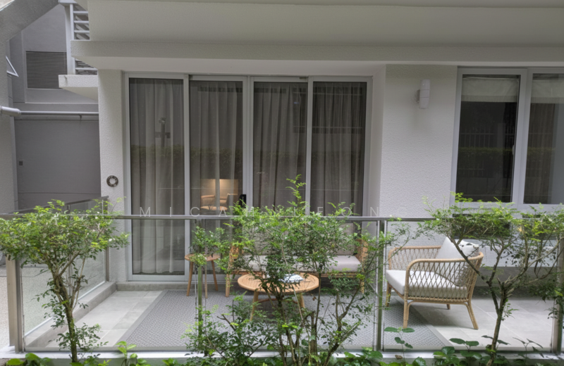 8 @ Mount Sophia, 8 Mount Sophia, 2 Bedrooms, 958 sqft, Condominium For Sale, by Micah Leong, 500021325 - Balcony - PropertyGuru.com.sg