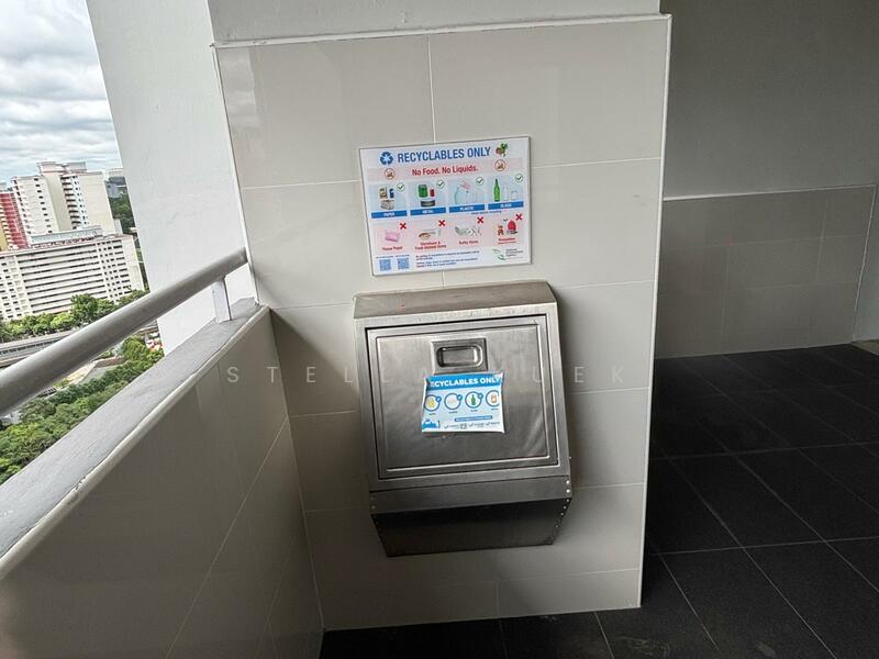 Rubbish Chute Located Outside The House