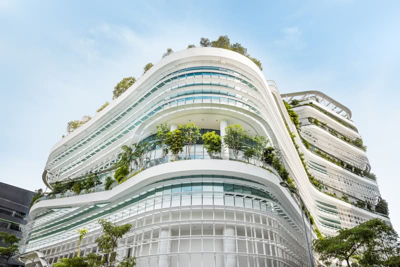 Solaris @ One-North, 1 Fusionopolis Walk, 22,795 sqft, Business / Science Park For Rent, by Dylan Wong, 500021403 - Exterior - CommercialGuru.com.sg