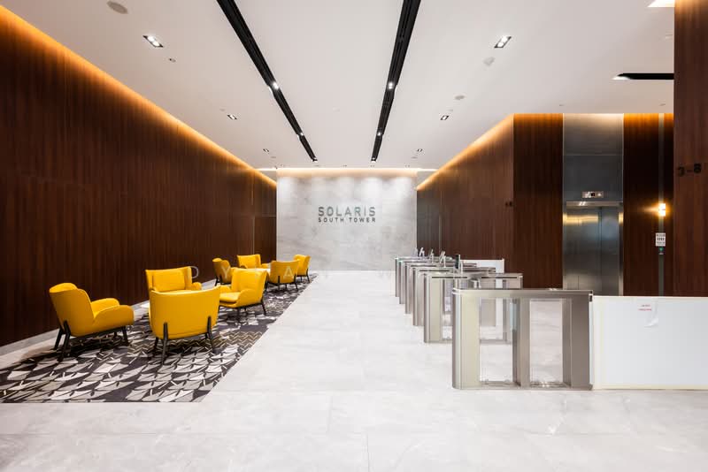Solaris @ One-North, 1 Fusionopolis Walk, 2,120 sqft, Business / Science Park For Rent, by Dylan Wong, 500021407 - Lobby - CommercialGuru.com.sg