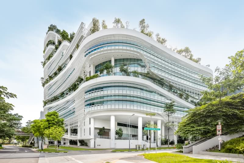 Solaris @ One-North, 1 Fusionopolis Walk, 2,120 sqft, Business / Science Park For Rent, by Dylan Wong, 500021407 - Exterior - CommercialGuru.com.sg