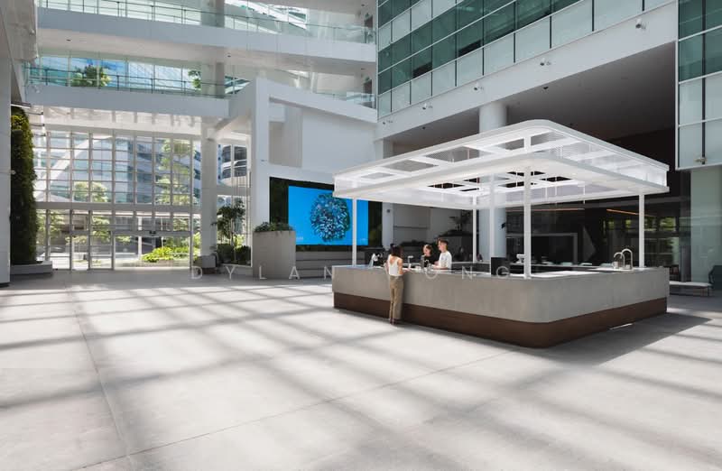 Solaris @ One-North, 1 Fusionopolis Walk, Buona Vista / West Coast / Clementi New Town, 2,120 sqft, Business / Science Park For Rent, by Dylan Wong, 500021407 - Lobby - CommercialGuru.com.sg