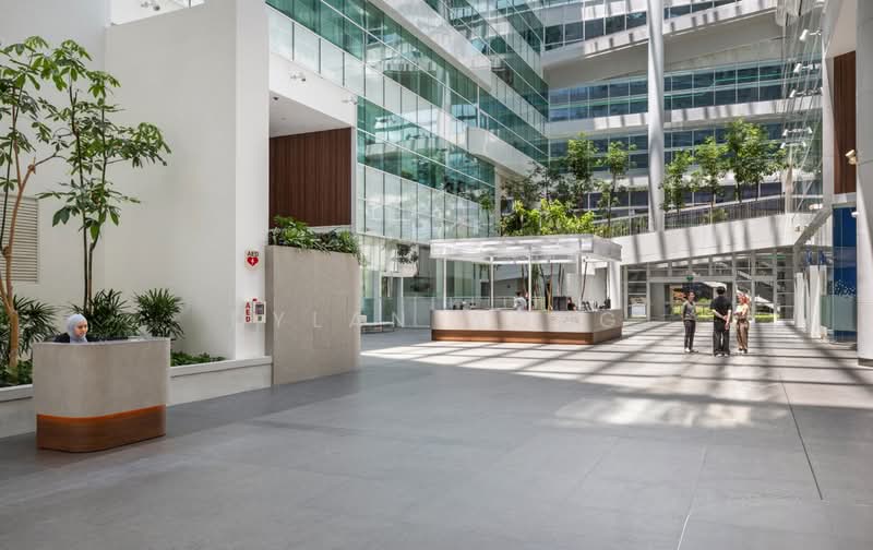 Solaris @ One-North, 1 Fusionopolis Walk, Buona Vista / West Coast / Clementi New Town, 8,262 sqft, Business / Science Park For Rent, by Dylan Wong, 500021467 - Lobby - CommercialGuru.com.sg