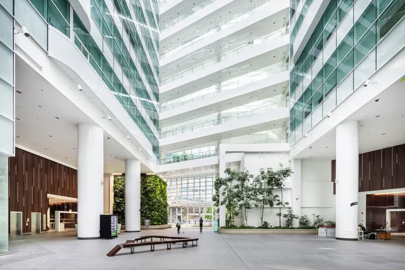 Solaris @ One-North, 1 Fusionopolis Walk, 6,791 sqft, Business / Science Park For Rent, by Dylan Wong, 500021481 - Lobby - CommercialGuru.com.sg