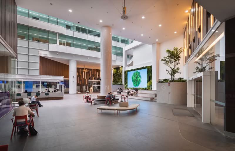 Solaris @ One-North, 1 Fusionopolis Walk, Buona Vista / West Coast / Clementi New Town, 6,791 sqft, Business / Science Park For Rent, by Dylan Wong, 500021481 - Lobby - CommercialGuru.com.sg