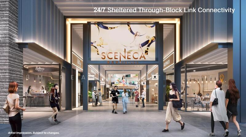Sceneca Square, 24 Tanah Merah Kechil Link, 336 sqft, Food & Beverage For Rent, by Leasing Team, 500021556 - Exterior - CommercialGuru.com.sg