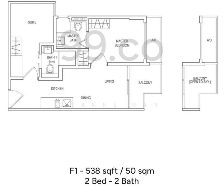 For Rent LIV on Sophia