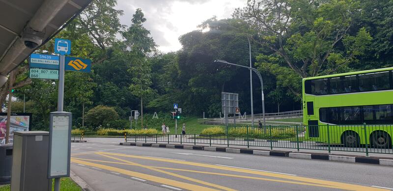 Bus stop bet Blks 445/449