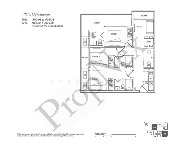 8 Farrer Suites, 8 Sing Joo Walk, Room Rental, 180 sqft, Apartment For Rent, by Steve Voon, 500022523 - PropertyGuru.com.sg
