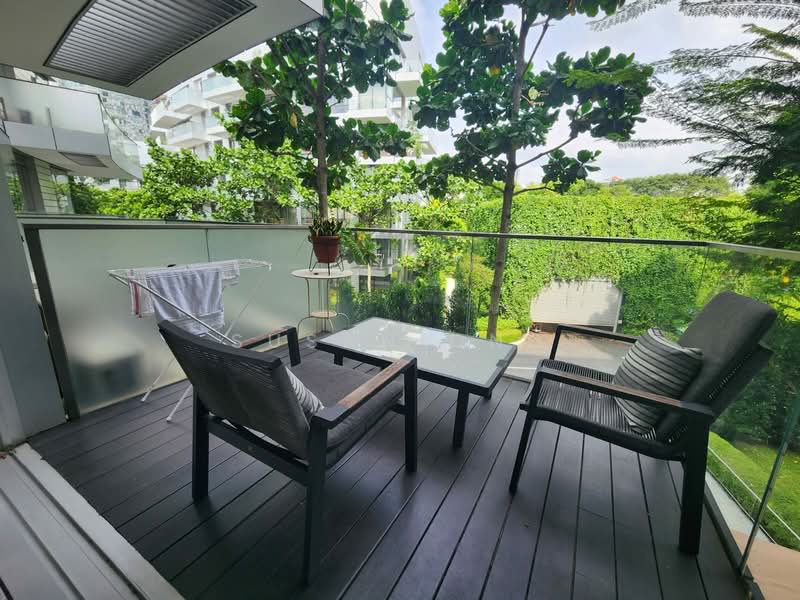 Reflections at Keppel Bay, 7 Keppel Bay View, 2 Bedrooms, 1,055 sqft, Condominium For Sale, by Susan Ong, 500022693 - Balcony - PropertyGuru.com.sg