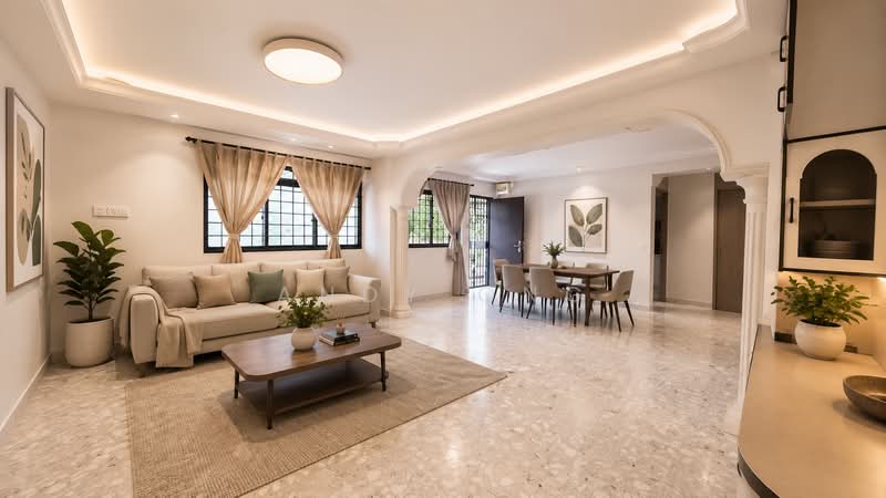 816 Jurong West Street 81, 816 Jurong West Street 81, 3 Bedrooms, 1,163 sqft, HDB Flat For Sale, by Andy Ong, 500022872 - Living Room - PropertyGuru.com.sg