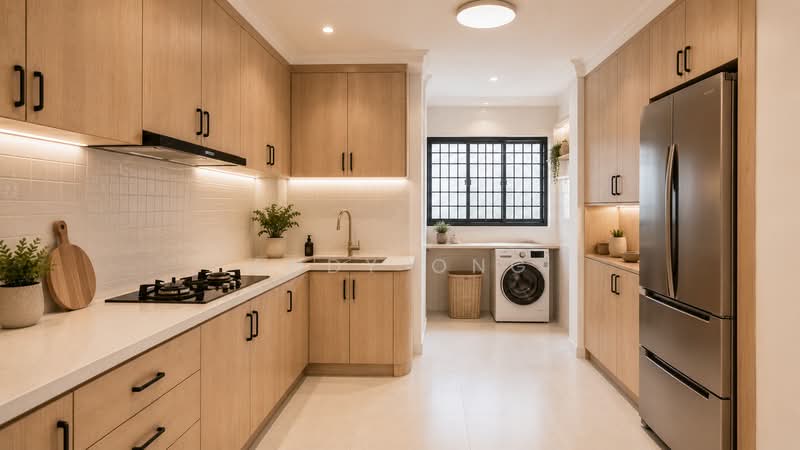 816 Jurong West Street 81, 816 Jurong West Street 81, 3 Bedrooms, 1,163 sqft, HDB Flat For Sale, by Andy Ong, 500022872 - Kitchen - PropertyGuru.com.sg