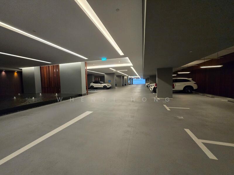 Generous carpark, ideal for bigger cars.