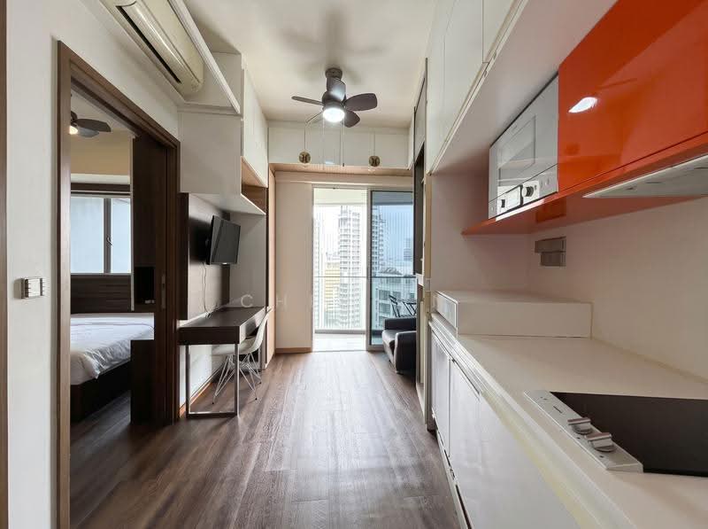 Espada, 48 Saint Thomas Walk, Orchard / River Valley, 1 Bedroom, 355 sqft, Condominium For Sale, by Cherlyn Loh Xue Ting, 500023031 - Actual - Living - PropertyGuru.com.sg