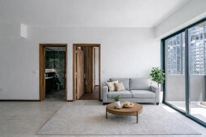 Lentor Modern, 3 Lentor Central, 2 Bedrooms, 678 sqft, Condominium For Rent, by Wes Teo, 500023056 - Living Room - PropertyGuru.com.sg