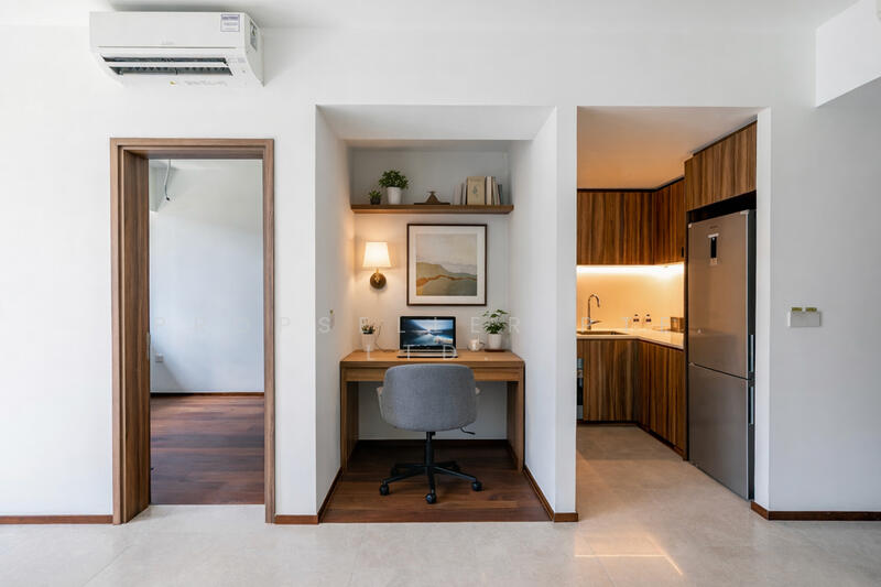 Lentor Modern, 3 Lentor Central, 2 Bedrooms, 678 sqft, Condominium For Rent, by Wes Teo, 500023056 - Study - PropertyGuru.com.sg