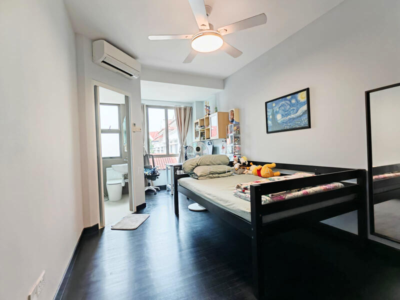 Beautiful North South facing Corner Terrace in Heart of Serangoon Gardens Corner Terrace For Sale at S$ 3,980,000 | PropertyGuru Singapore - Bedroom