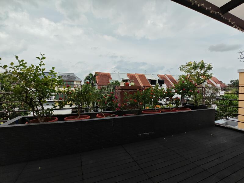 Beautiful North South facing Corner Terrace in Heart of Serangoon Gardens Corner Terrace For Sale at S$ 3,980,000 | PropertyGuru Singapore - Nice view from Attic 