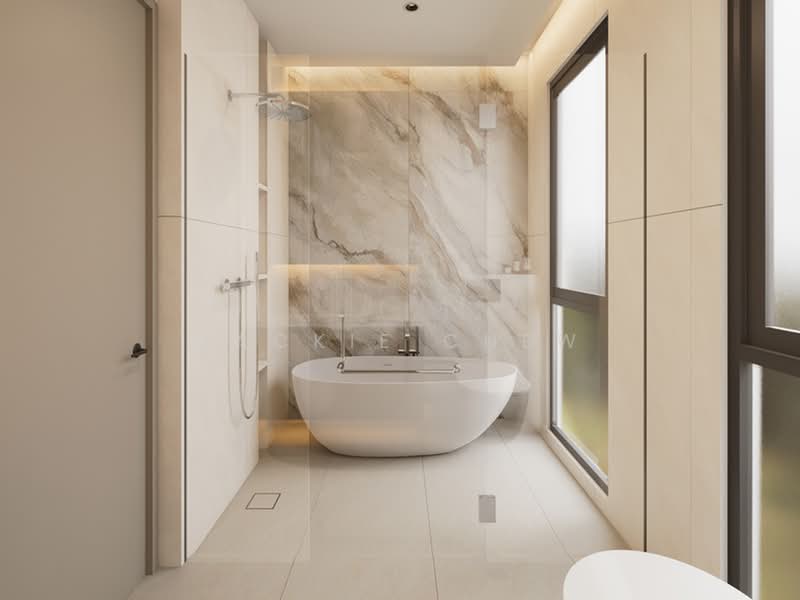 ❤️GIANT⚡️Brand New Freehold 4 Levels Bungalows w Pools, Lift & Attic, Jalan Tua Kong/ Figaro Gardens/ Jalan Jamal, 9 Bedrooms, 12,200 sqft, Bungalow House For Sale, by Jackie Chew, 500023432 - Bathroom - PropertyGuru.com.sg