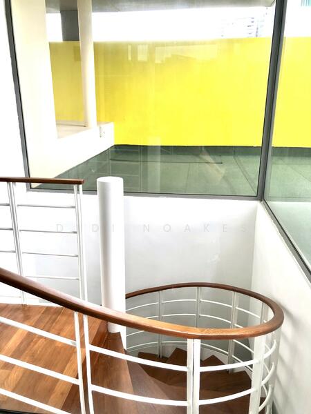 3rd Level Terrace from the spiral stairs