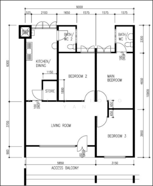 For Rent 351 Tampines Street 33