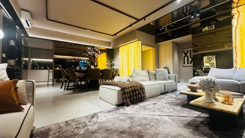 River Modern Condominium For Sale at S$ 5,995,000 | PropertyGuru Singapore - Living Room