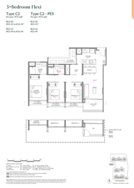 Narra Residences, 50 Dairy Farm Walk, 3 Bedrooms, 872 sqft, Condominium For Sale, by Jereme Pung, 500024423 - PropertyGuru.com.sg
