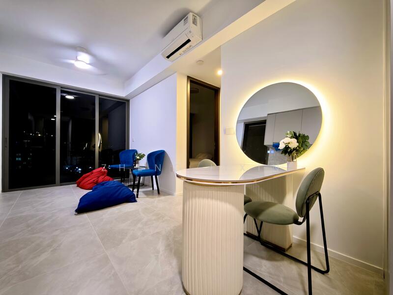 AMO Residence, 23 Ang Mo Kio Rise, 2 Bedrooms, 614 sqft, Condominium For Rent, by Zheng Jixin, 500024572 - Living Room - PropertyGuru.com.sg