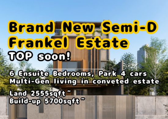 ⭐FRANKEL⭐BRAND NEW⭐4 LEVELS OF LIVING SPACE⭐ Semi-Detached House For Sale at S$ 8,950,000 | PropertyGuru Singapore