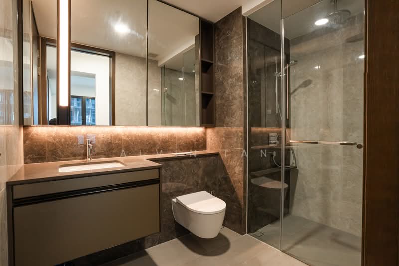 Tembusu Grand, 94 Jalan Tembusu, 1 Bedroom, 527 sqft, Condominium For Sale, by Alvin Tan, 500024977 - Bathroom - PropertyGuru.com.sg