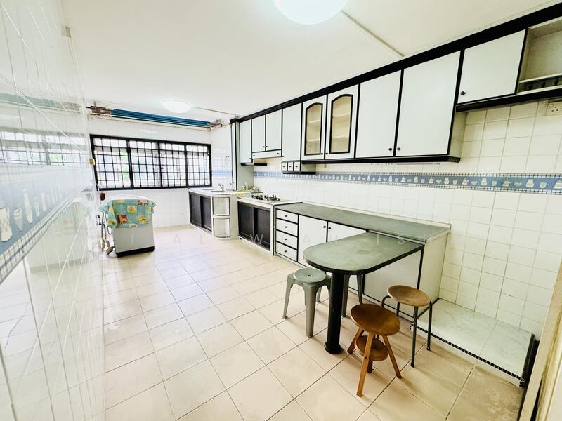 Long Spacious Kitchen