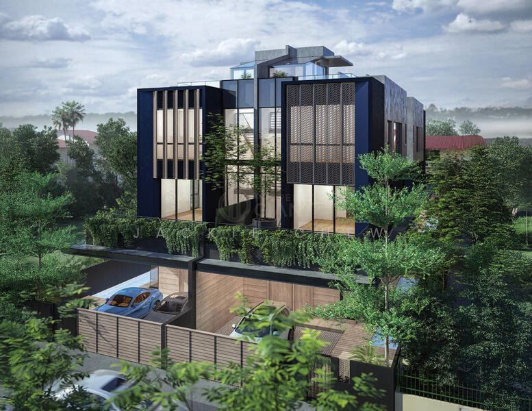 ❤️GIANT⚡️4 Levels Brand New Semi-D w Pool, Jacuzzi, Attic & Lift Semi-Detached House For Sale at S$ 8,780,000 | PropertyGuru Singapore - Exterior