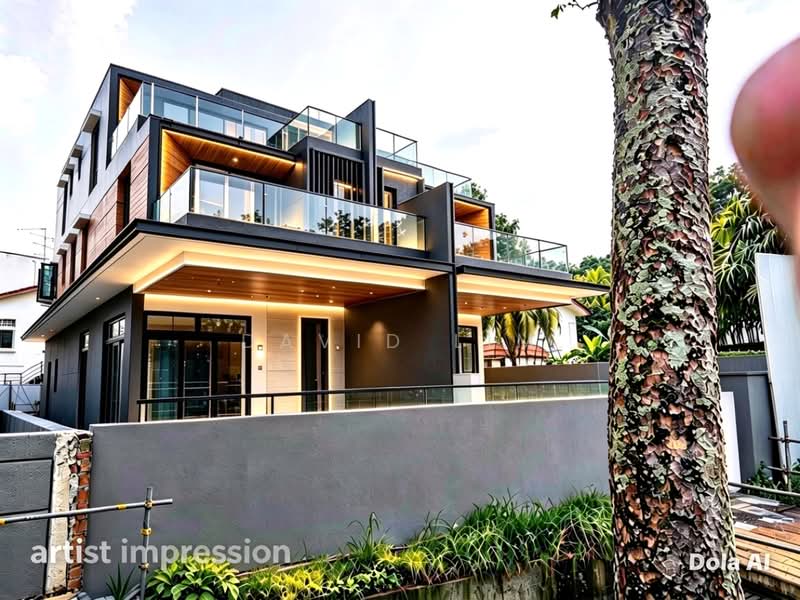 Dist 10 Gallop Park Road, Gallop Park Road, 6 Bedrooms, 5,231 sqft, Semi-Detached House For Sale, by David Lim, 500025192 - Exterior - PropertyGuru.com.sg