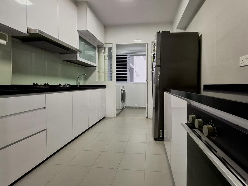 Enclosed kitchen