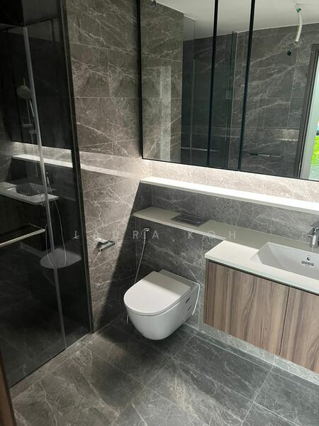 Lentor Modern, Lentor Central, 2 Bedrooms, 732 sqft, Condominium For Rent, by Laura Koh, 500025594 - Bathroom - PropertyGuru.com.sg