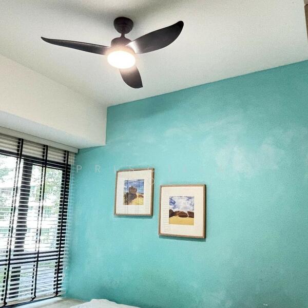 NV Residences Condominium For Sale at S$ 2,028,888 | PropertyGuru Singapore - Rare Jr Master bedroom overlookg BBQ pit