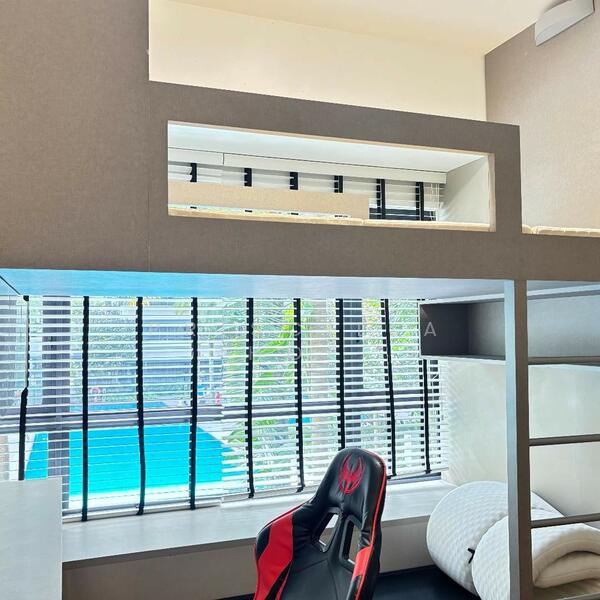 NV Residences Condominium For Sale at S$ 2,028,888 | PropertyGuru Singapore - Common Bedroom with loft bed design