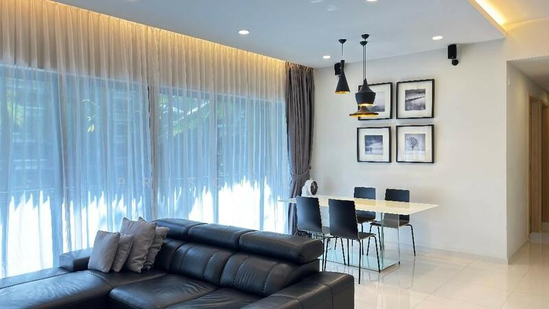 NV Residences Condominium For Sale at S$ 2,028,888 | PropertyGuru Singapore - Spacious Living & dining hall