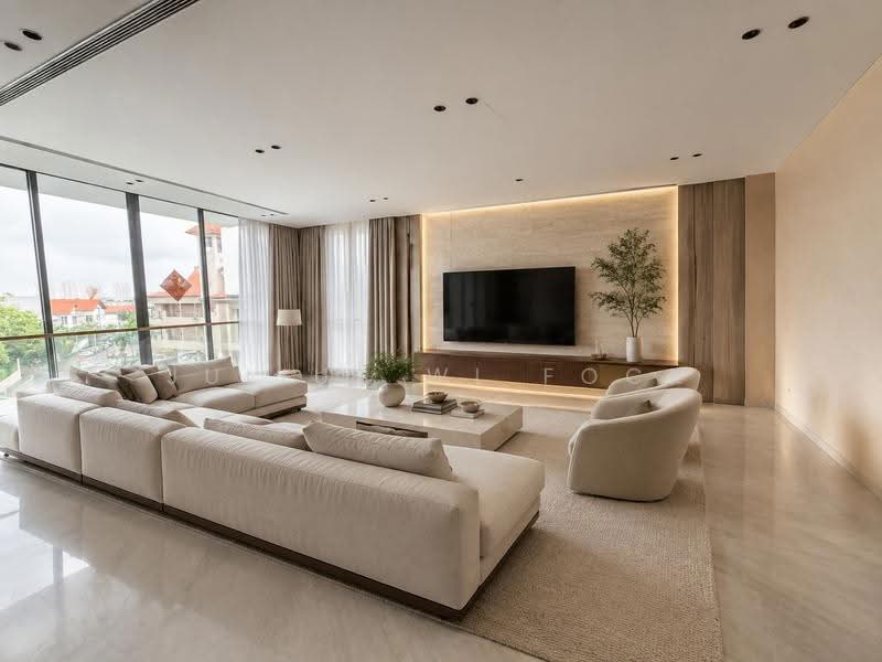 ✔️ FINEST - Almost Brand New Detached, Changi Road, Eunos / Geylang / Paya Lebar, 7 Bedrooms, 12,018 sqft, Detached House For Sale, by Julius WL Fock, 500025712 - Living Room - PropertyGuru.com.sg