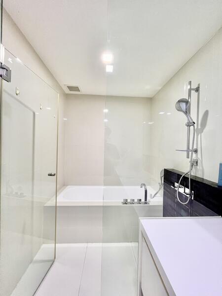Master w bathtub + Standing shower